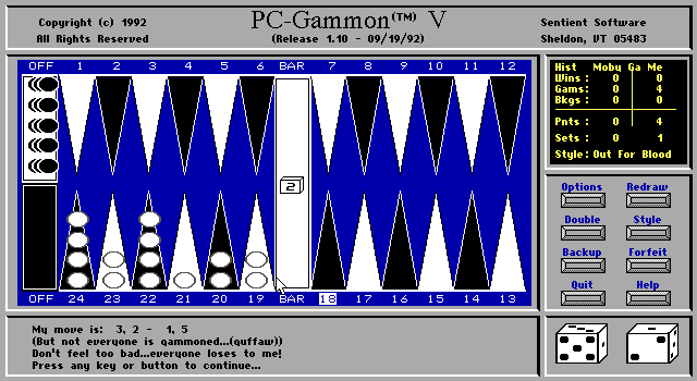 PC-Gammon 5