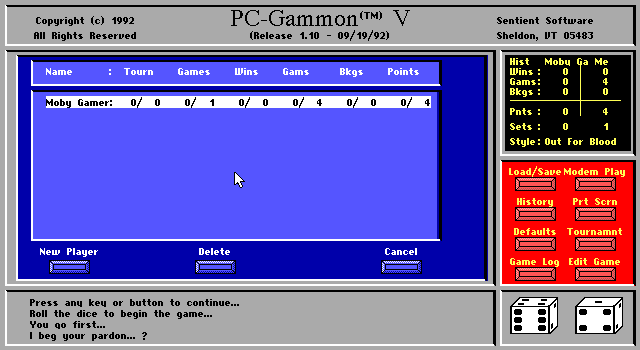 PC-Gammon 6