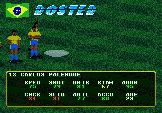 Pele's World Tournament Soccer (1994) - Sega Mega Drive / Sega Genesis -  LastDodo