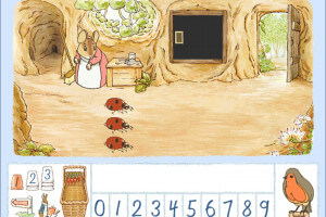 Peter Rabbit's Number Garden 3