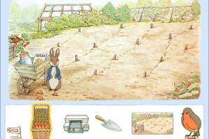 Peter Rabbit's Number Garden 6