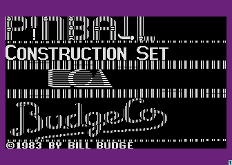 Pinball Construction Set abandonware