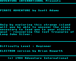 Pirate Adventure abandonware