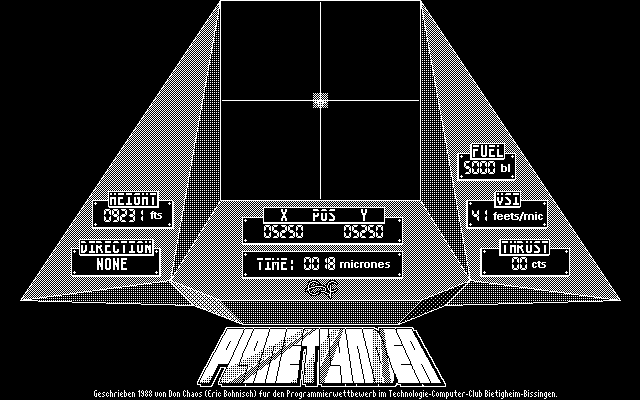 Planet Lander abandonware