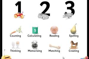 Play & Learn: Writing and Calculating 1