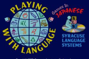 Playing with Language: Games in Japanese 1