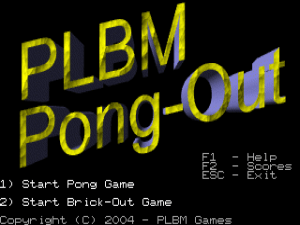 PLBM Pong-Out 0