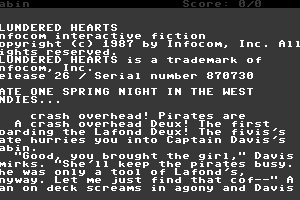 Plundered Hearts abandonware