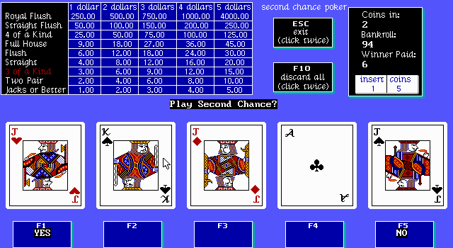 Poker Galore abandonware