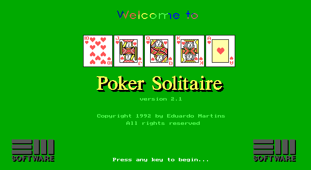 Poker Solitaire 0