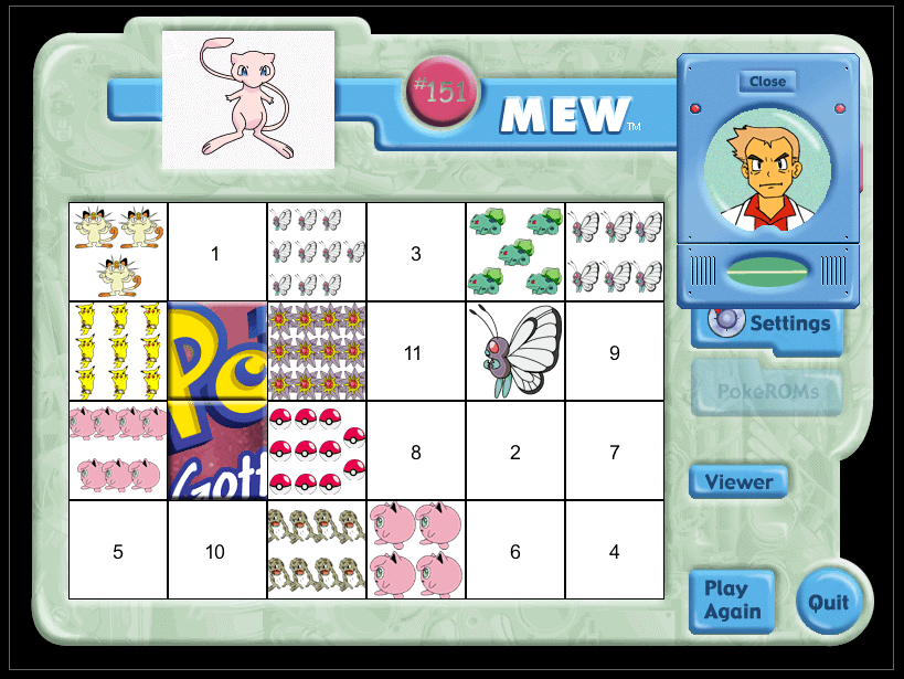 PokéROM: Mew abandonware