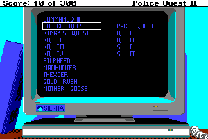 Police Quest 2: The Vengeance 26