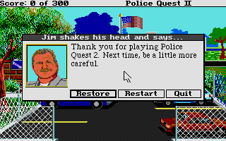 Police Quest 2: The Vengeance 8