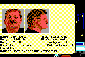 Police Quest 2: The Vengeance 2