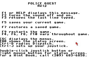 Police Quest: In Pursuit of the Death Angel 13