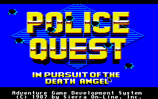 Police Quest: In Pursuit of the Death Angel abandonware