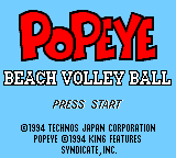 Popeye Beach Volleyball abandonware