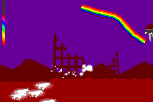 Post-Apocalyptic Unicorn Uprising abandonware