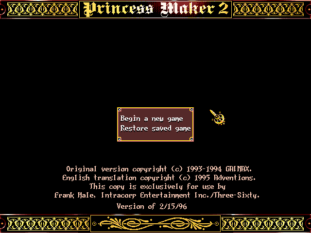 chrome game princess maker 2 free chrome game princess maker 2 free