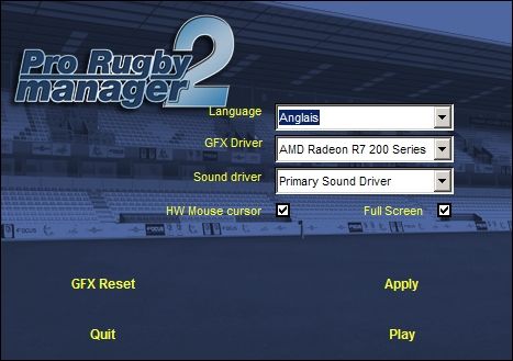 Pro Rugby Manager 2005 2