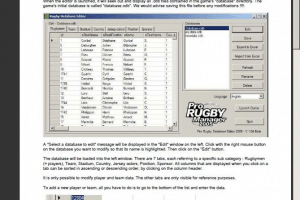 Pro Rugby Manager 2005 1