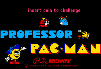 Professor Pac-Man abandonware