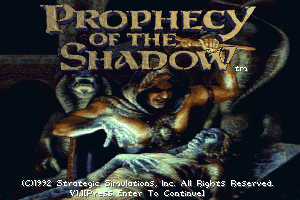 Prophecy of The Shadow 0