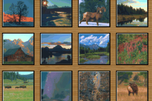 Puzzle on CD: Yellowstone National Park 1