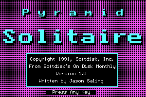 Pyramid Solitaire 1