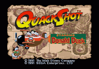 QuackShot starring Donald Duck 1