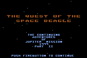 Quest of the Space Beagle 0