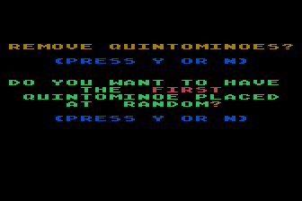 Quintominoes abandonware