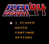 R.B.I. Baseball '94 1
