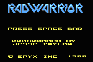 Rad Warrior 0