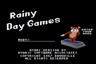 Download Rainy Day Games - My Abandonware