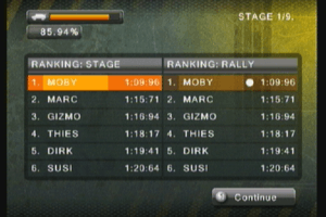 Rally Master Pro 9