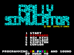 Rally Simulator abandonware