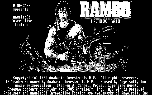 Rambo: First Blood Part II abandonware