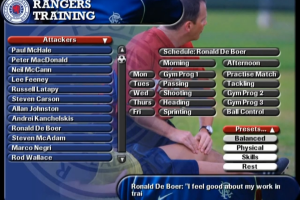 Rangers Football Coach: Season 2001 2002 3