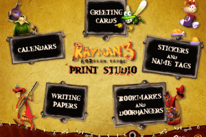 Rayman 3: Hoodlum Havoc Print Studio 0