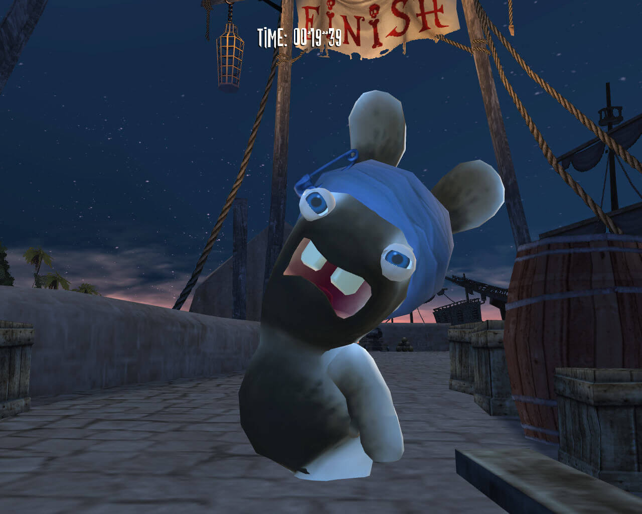 The PC version of Rayman Raving Rabbids is currently free to download