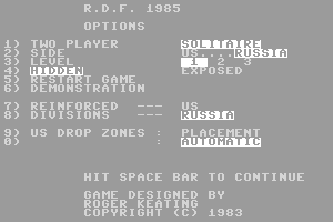 RDF 1985 abandonware