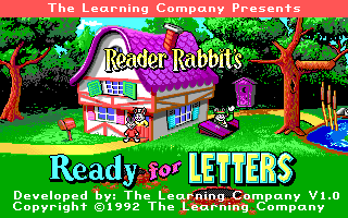 Reader Rabbit's Ready for Letters 1