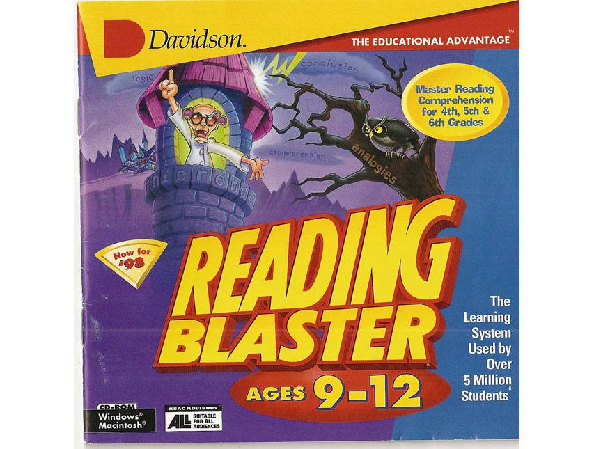 Reading Blaster 9-12 Playthrough - Part 4: Gloria Ghastly