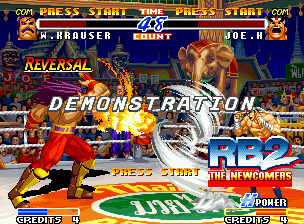 REAL BOUT FATAL FURY 2: THE NEWCOMERS on