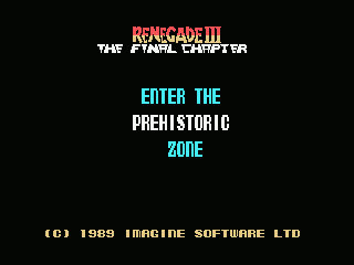 Renegade III: The Final Chapter abandonware