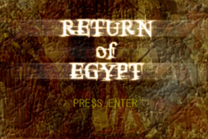 Return of Egypt 0