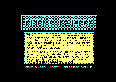 Rigel's Revenge 2