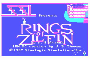 Rings of Zilfin 0