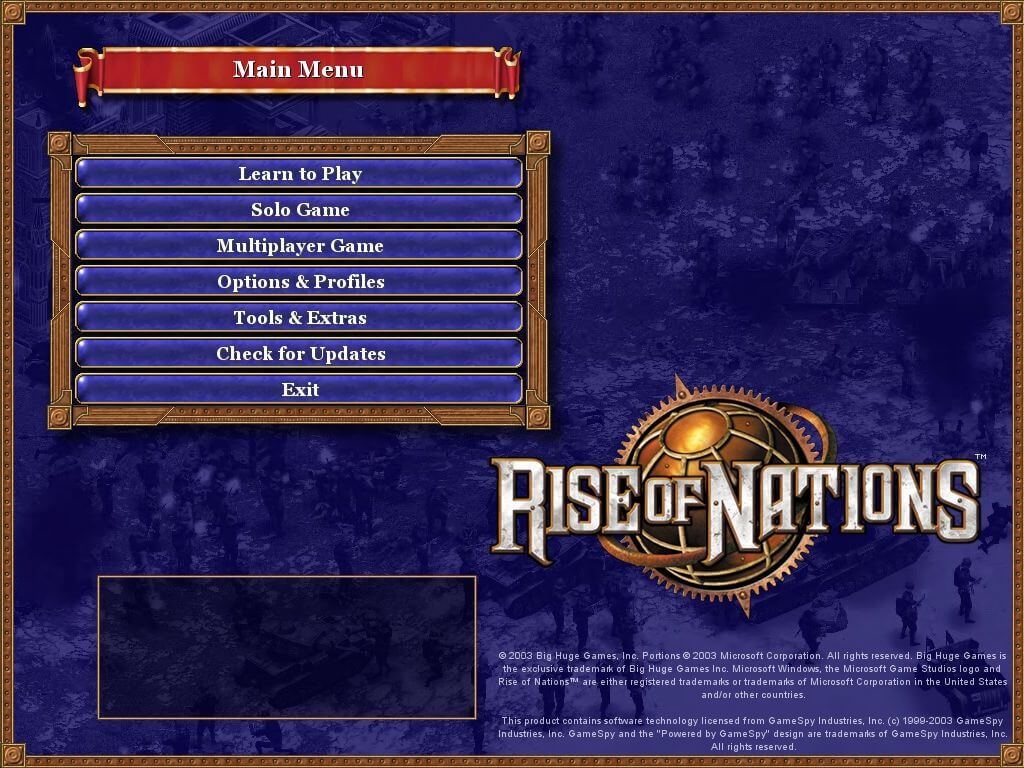 Rise of Nations (2003) - PC Gameplay / Win 10 
